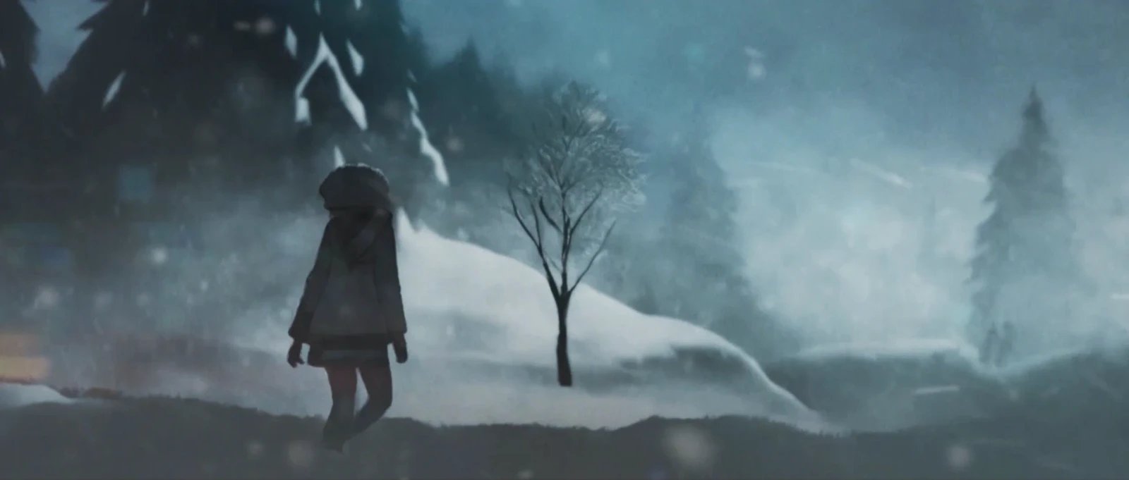 The Girl Who Walked on Snow