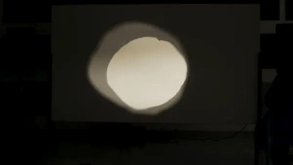 Untitled (three moons) by Tetsuya Maruyama