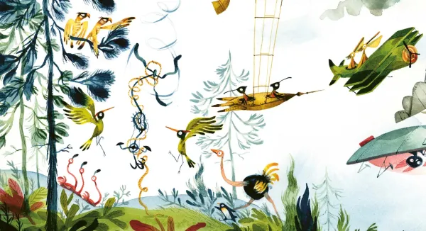 De fantastische vliegwedstrijd by John Croezen