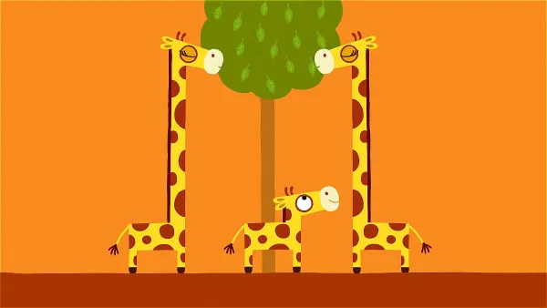 Animanimals - Giraffe by Julia Ocker