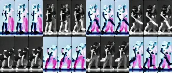 Boogie Stomp Pink by Stuart Pound
