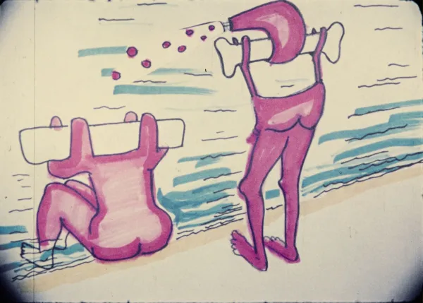 Couples by Maria Lassnig