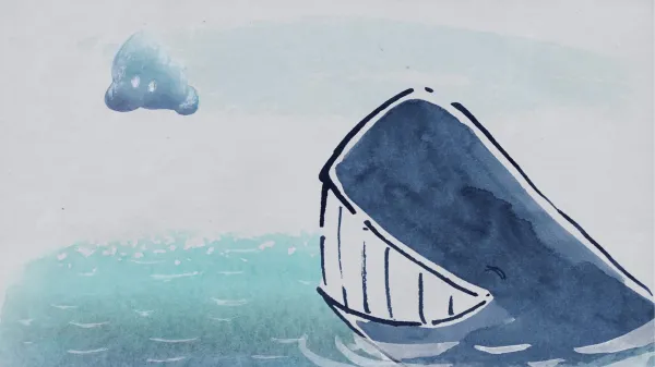 The Cloud and the Whale by Alyona Tomilova
