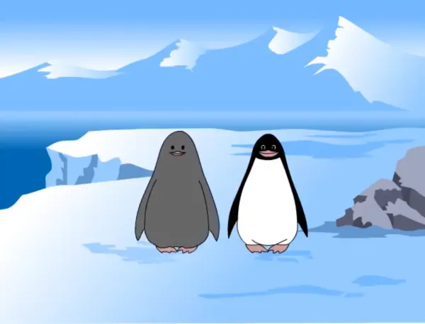 From the life of penguins by Sabir Dzhandarov