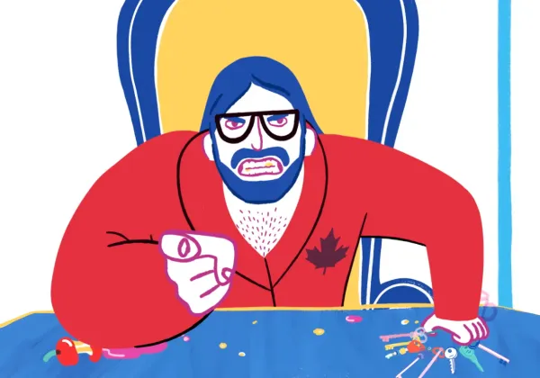 Il est une fois - Barbe bleue, le Québécois maudit by Patrick Volve