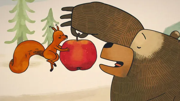 In a faraway forest: Apple of discord by Timon Leder