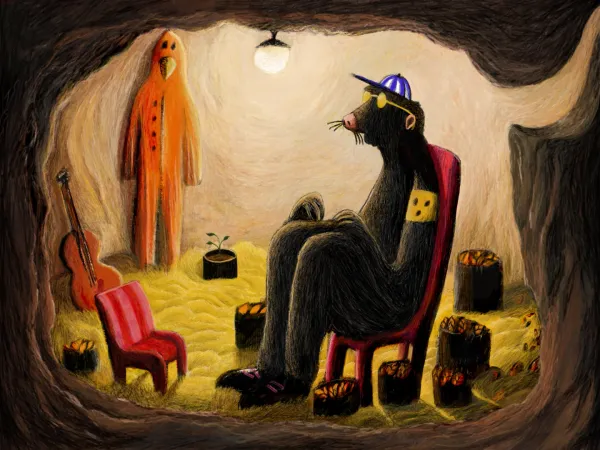 In the Upper Room by Alexander Gratzer