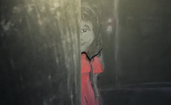 Girl in the Hallway by Valerie Barnhart