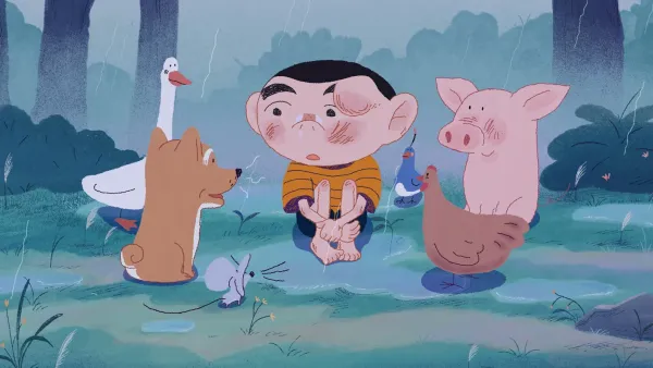 Kiko and the Animals by Yawen Zheng