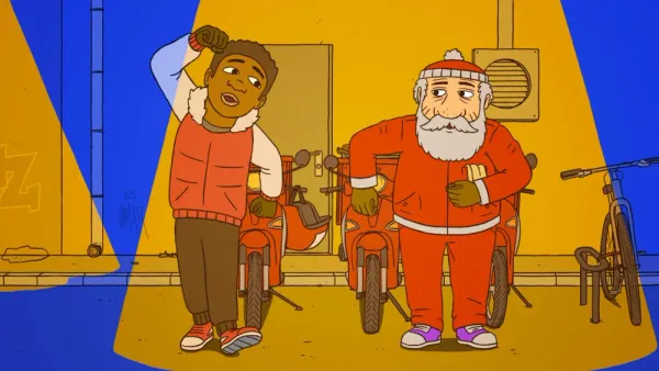 Marcel, Santa Claus (and the Pizza Delivery Boy) by Julie Rembauville, Nicolas Bianco-Levrin