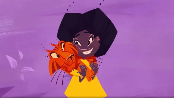 My Friend is a Tiger by Tatiana Kiseleva