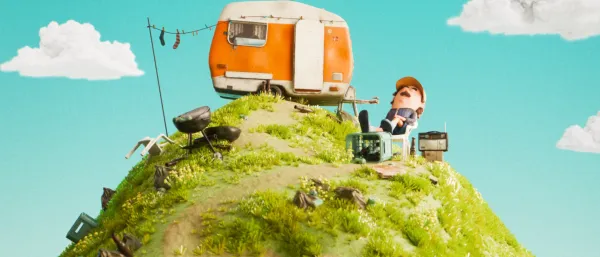 No Care Caravan  by Rasmus Yde