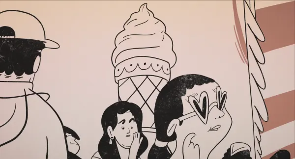 Out for Ice Cream by Rachel Samson