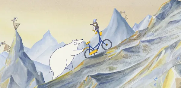 Pingu & Bear by Kai Oppermann