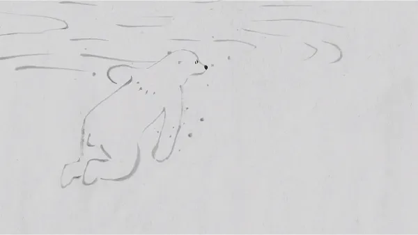 Polar Bear Bears Boredom by Koji Yamamura