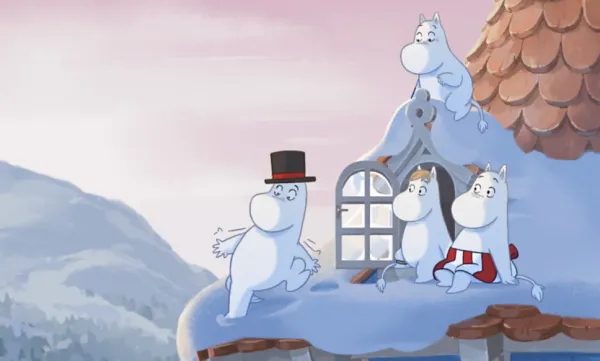 Christmas Comes to Moominvalley by Kari Juusonen, Jean-Michel Boesch