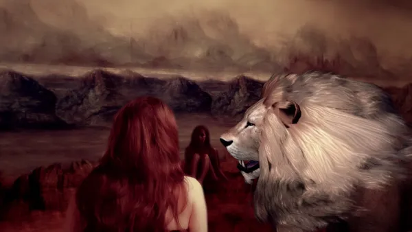 Red Lion by Olivia Hadjiioannou