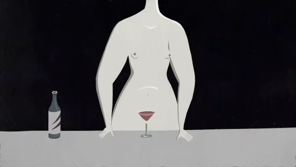 Sad Weightlifter by Liza Astretsova