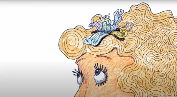 Slide by Bill Plympton