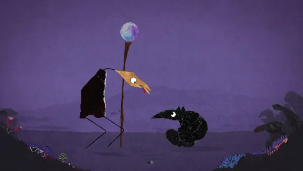 Stinky in the Dark Forest by Sunčana Brkulj