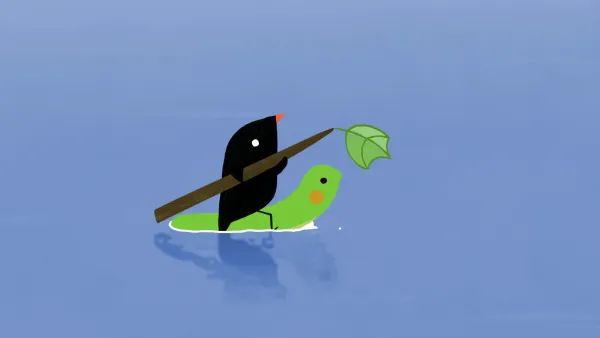 The Little Bird and the Caterpillar by Lena Von Dohren