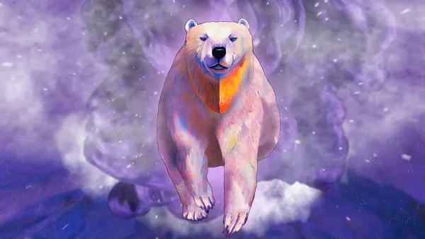 The Purple Bear by Jon Portman