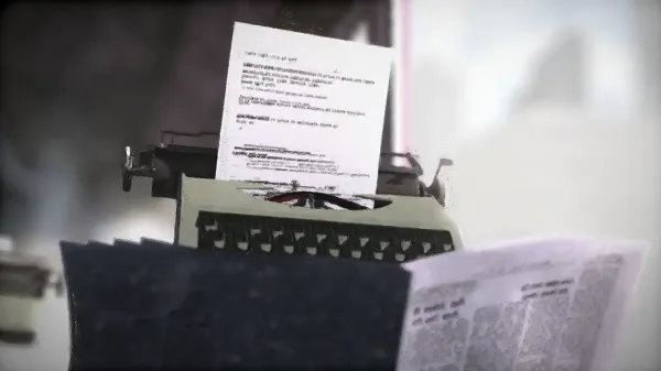 Typewriterhead by Eric Giessmann